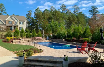 Poolside Perfection with Custom Landscaping